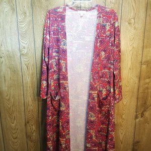 LuLaRoe Sarah cardigan Medium NWT
